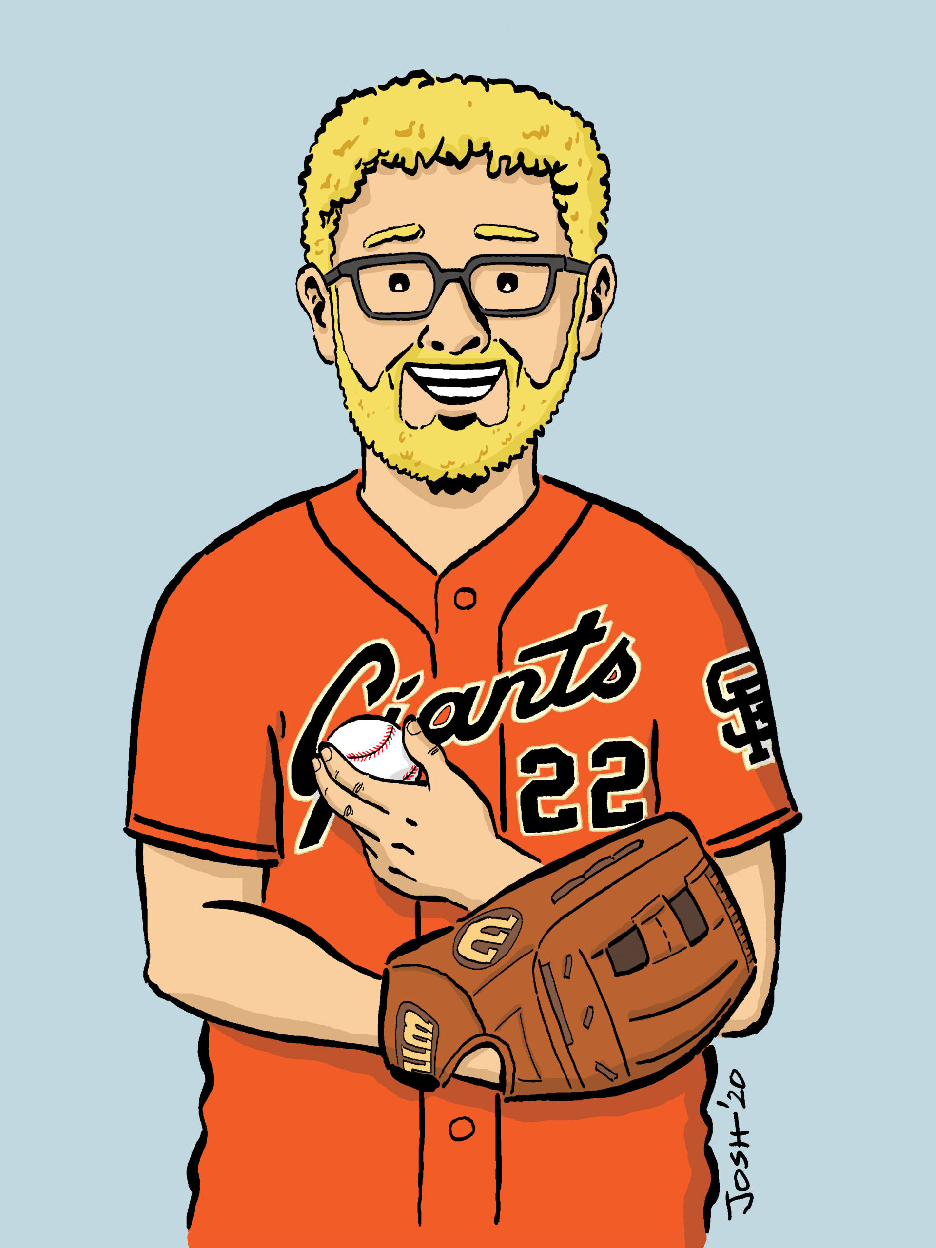 The Giants are retiring Will Clark's number 22 jersey. I think they should  also retire Jack Clark's number 22 jersey. – Josh Neufeld Comix and Stories